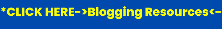 Blogging Resources- Blue And Gold