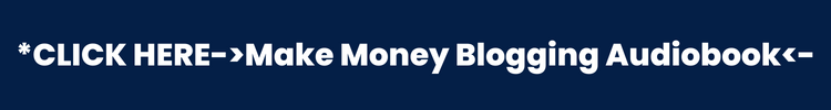 How To Make Money Blogging Audiobook-Blue