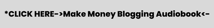 How To Make Money Blogging Audiobook-Gray